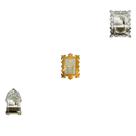 Kit Espelhos Decorativos venezianos Pegui Positano 3 peças