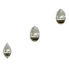 Kit Espelhos Decorativos venezianos Pegui Treviso 3 peças