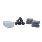 Kit Esponjas Aço Inox, Poliéster E Melamina 15 Peças Simplo Kit Esponjas Aço Inox, Poliéster E Melamina 15 Peças Simplo