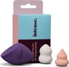 Kit Esponjas de Maquiagem Intense 3 unidades