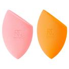 Kit Esponjas De Maquiagem Real Technques - Esponja De Maquiagem Miracle Powder Rosa e Esponja De Maquiagem Miracle Complexion Laranja