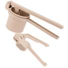 Kit Espremedor de Batata e Alho Creme Weck Kit Espremedor de Batata e Alho Creme Weck