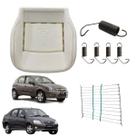 Kit Espuma Injetada de Assento Banco Dianteiro Celta Prisma 14185 + 5 Molas + 1 Grade Rede