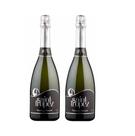 Kit Espumante Saint Tropez Moscatel Branco 750ml 2 unidades