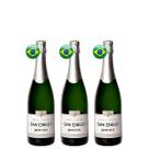 Kit Espumantes Brasileiros San Diego Moscatel 3 garrafas