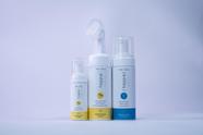 kit espumas faciais pele oleosa 150 e 50 ml e espuma facial masculina 150 ml