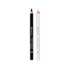 Kit Essence Lápis de Olho Cremoso Matte Kajal 01 Black 1g + Lápis de Olho Cremoso Matte Kajal 04 White 1g