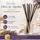 Kit Essência Lavanda para aromatizador + 10 Varetas 25cm Fibra de Algodão