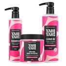 Kit Essenciais para Cabelos Cacheados e Ondulados - Yah Yah Kit Essenciais para Cabelos Cacheados e Ondulados - Yah Yah