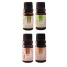 Kit Essências Aromatizantes Bamboo Camomila Cedro Cravo 4 Un