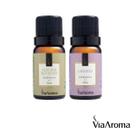 Kit Essencias Para Aromatizador De Ambientes Lavanda E Alecrim Silvestre Via Aroma10 Ml