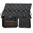 KIT ESTAÇÃO DE ENERGIA GERADOR SOLAR BLUETTI AC70P 127V 1000W 864Wh + PAINEL SOLAR PORTÁTIL 220W KIT ESTAÇÃO DE ENERGIA GERADOR SOLAR BLUETTI AC70P 127V 1000W 864Wh + PAINEL SOLAR PORTÁTIL 220W