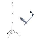 Kit Estante de Prato Reta + Extensor Com Clamp C. Ibanez
