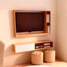 Kit Estante E Rack Suspenso Tv Até 40 Polegadas Sala Home