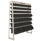 Kit Estante Gaveteiro com 49 Gavetas Preta Nr. 3, 5 e 7