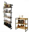 Kit Estante Industrial 5 Prateleiras Aparador 3 Prateleiras