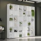 Kit Estante para Livros com 12 Nichos 221cm x 222cm Caracol Branco