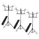Kit Estante para Partitura Dobrável S1 New York com 3 unidades Kit Estante para Partitura Dobrável S1 New York com 3 unidades