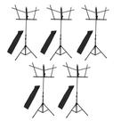 Kit Estante para Partitura Dobrável S1 New York com 5 unidades Kit Estante para Partitura Dobrável S1 New York com 5 unidades