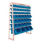 Kit Estante Pratica Com 49 Azul 93016 Presto