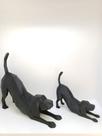 Kit Estatueta Cachorro Preguiça