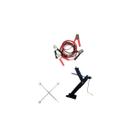 Kit estepe carro macaco chave roda cabo de chupeta