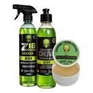 Kit Estética Automotiva Cera De Polimento Remove Risco Alien