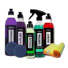Kit Estética Automotiva Vonixx com 7 Itens