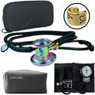 Kit Esteto Black Aparelho Pressao Premium Esfigmomanometro Kit Esteto Black Aparelho Pressao Premium Esfigmomanometro