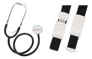 Kit Estetoscopio Adulto Premium + Garrote Kit Estetoscopio Adulto Premium + Garrote
