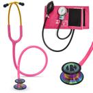 Kit Estetoscópio BIC Eternity + Esfigmomanômetro Pamed Com Bolsa - Enfermagem e Medicina