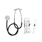 Kit Estetoscópio E Termometro Gtech Accumed Premium