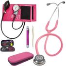 Kit Estetoscópio Littmann Classic III + Esfigmomanômetro + Case + Lanterna Clínica + Caneta de Osso