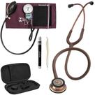 Kit Estetoscópio Littmann Classic III + Esfigmomanômetro + Case + Lanterna Clínica + Caneta de Osso Kit Estetoscópio Littmann Classic III + Esfigmomanômetro + Case + Lanterna Clínica + Caneta de Osso