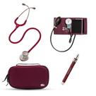Kit Estetoscópio Littmann Lightweight + Esfigmo + Case + Laterna - Cores Variadas Kit Estetoscópio Littmann Lightweight + Esfigmo + Case + Laterna - Cores Variadas