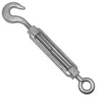 Kit Esticador Leve Cabo Aço Gancho X Olhal 3/4" M20 4 Un - SIVA Kit Esticador Leve Cabo Aço Gancho X Olhal 3/4" M20 4 Un - SIVA