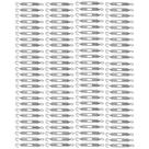 Kit Esticador Para Cabo De Aço Gancho/olhal 3/16'' 3,0001 (Com 100 Unidades) - Nord