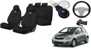 Kit Estofamento Yaris 05-12 + Volante + Chaveiro