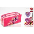 Kit Estojo Duplo Minnie Pink Dac Original + 2 Borrachas Minnie Rosa e Lilás Kit Estojo Duplo Minnie Pink Dac Original + 2 Borrachas Minnie Rosa e Lilás