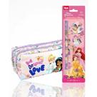 Kit Estojo Duplo Princesas Dac Original + Kit Escolar Princesas