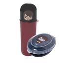 Kit Estojo Lapis Porta Escova Dentes + Saboneteira Infantil -