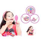 Kit Estojo Maquiagem Infantil Para Boneca Coração Com Sombra 4 Cores + Pincel Kit Estojo Maquiagem Infantil Para Boneca Coração Com Sombra 4 Cores + Pincel
