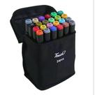 Kit estojo touch 24 cores - canetinhas coloridas ponta dupla para bobbie goods