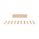 Kit Estrado com Grade para Cama Club House Wood Branco/Natural- Casatema