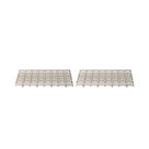 KIT - Estrado Plástico (2 un) 2,5x25x50 Natural - Della Plast