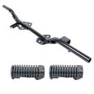 Kit Estribo Dianteiro C/borracha Titan 150 Fan 150 04 A 14