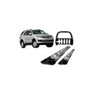 Kit Estribo Perso+quebra Mato C/ Barra Preto Sw4 Até 2015