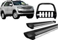 Kit Estribo Perso+quebra Mato C/ Chapa Preto Sw4 Até 2015 Kit Estribo Perso+quebra Mato C/ Chapa Preto Sw4 Até 2015