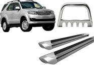 Kit Estribo Personalizado Quebra Mato C/Chapa Cromado SW4 até 2015 Kit Estribo Personalizado Quebra Mato C/Chapa Cromado SW4 até 2015