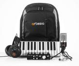 Kit Estúdio Portátil Artesia ARB-6 com Mochila, Teclado MIDI e Microfone